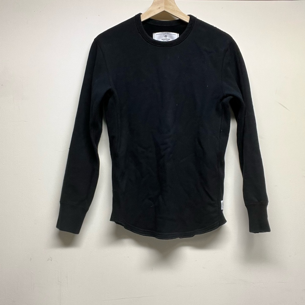 Reigning Champ Black Crewneck Sweater